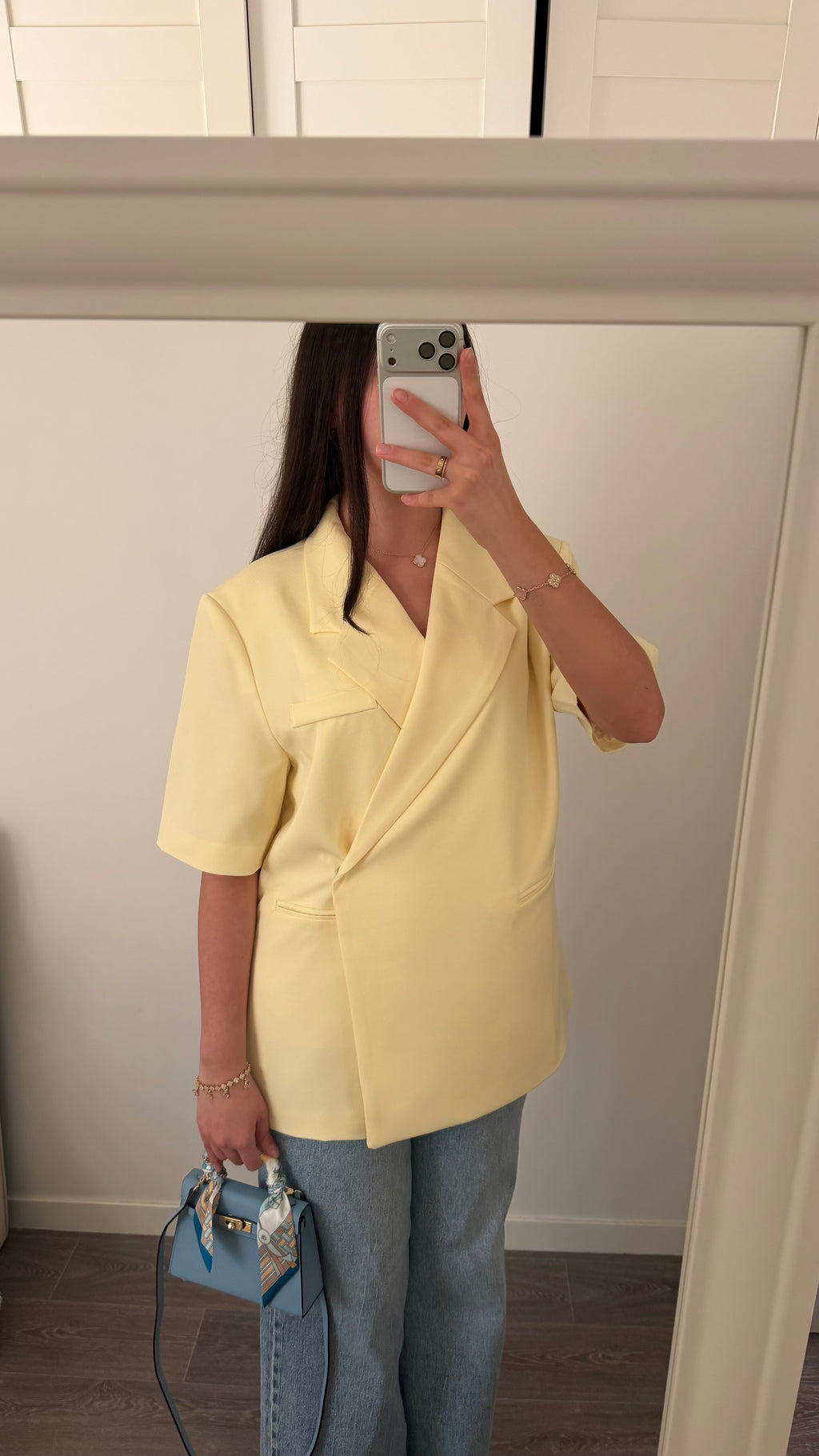 BLAZER LENA - jaune qualité premium