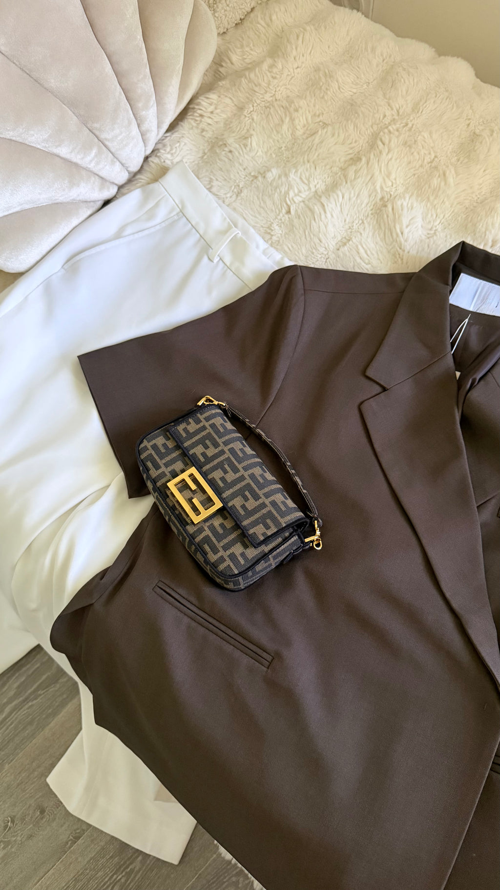 BLAZER LENA - marron qualité premium