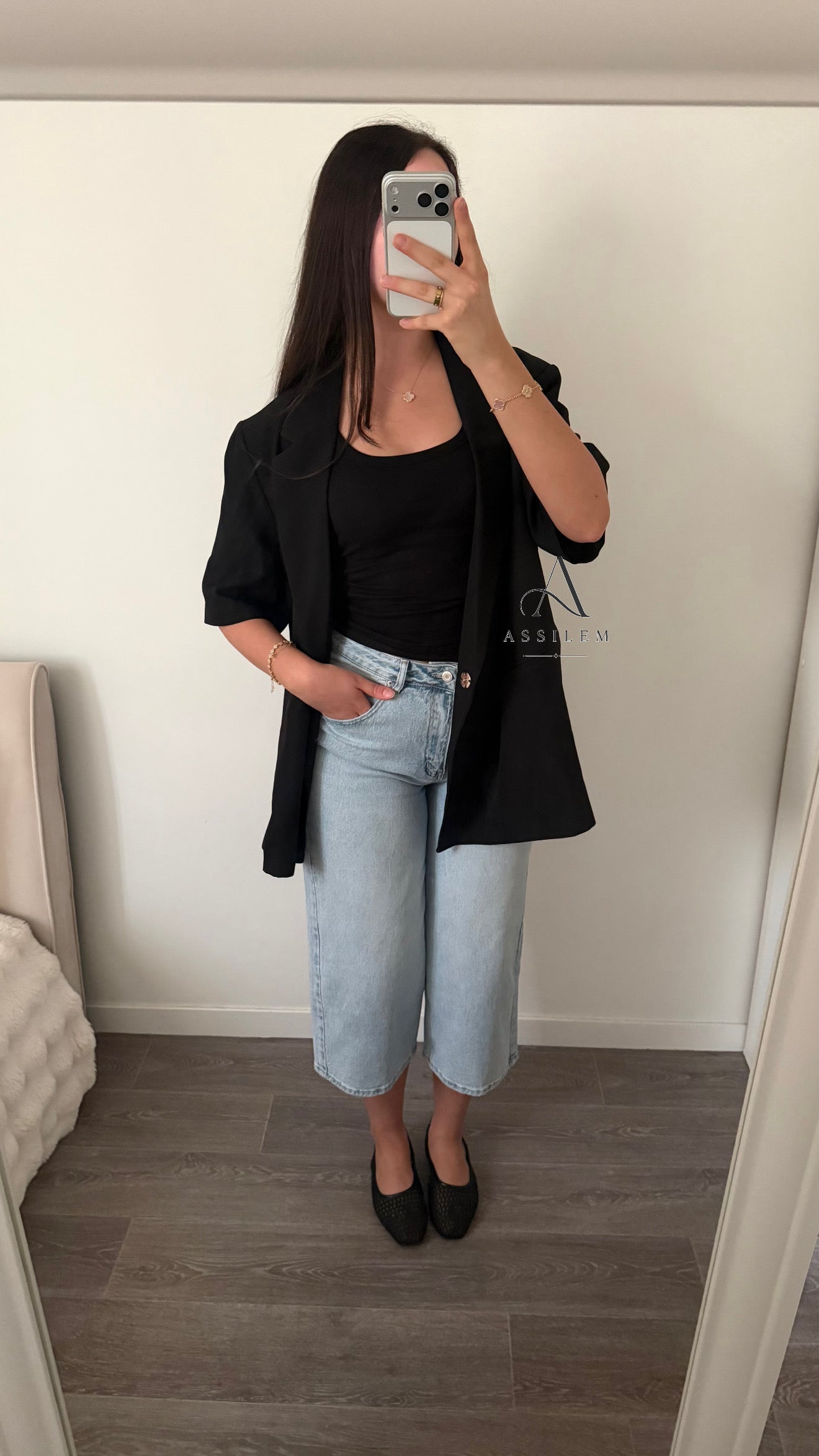 BERMUDA EN JEANS