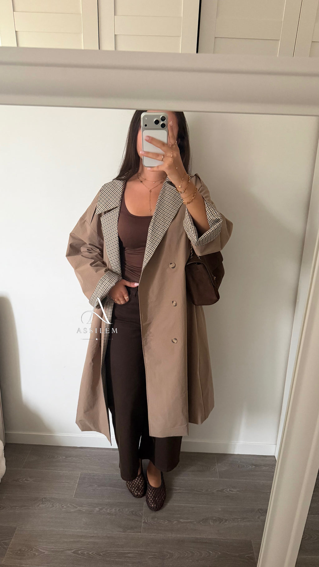TRENCH CARO - beige