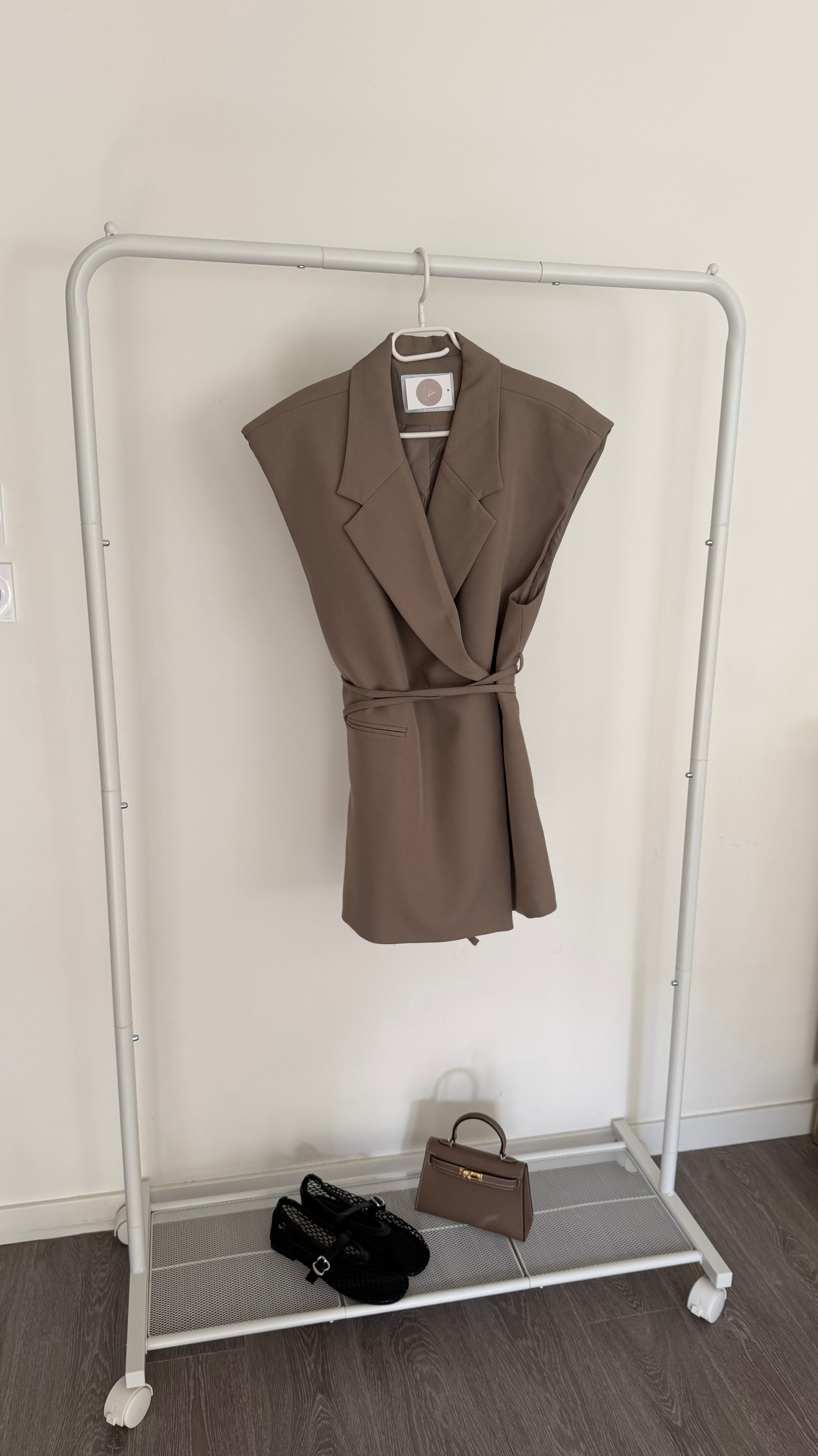 BLAZER DIANA - taupe qualité premium