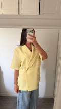 BLAZER LENA - jaune qualité premium