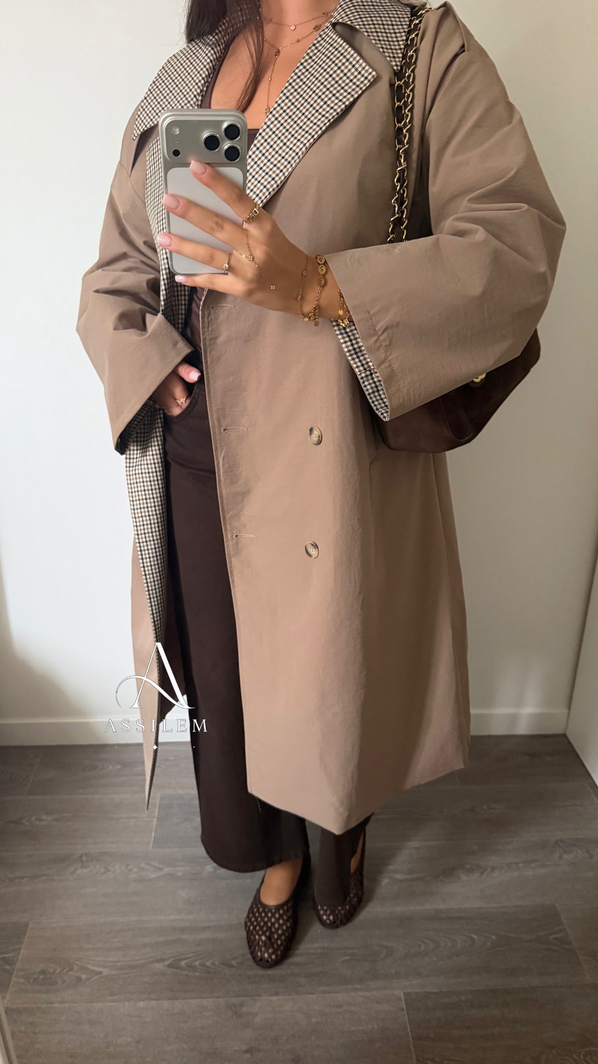 TRENCH CARO - beige