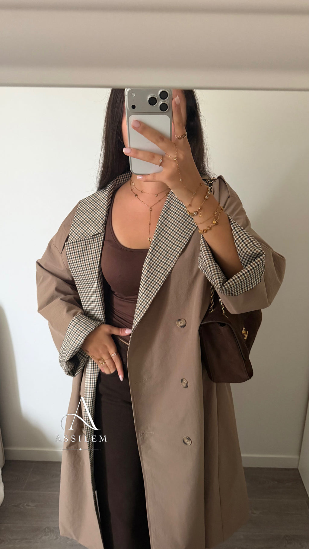 TRENCH CARO - beige