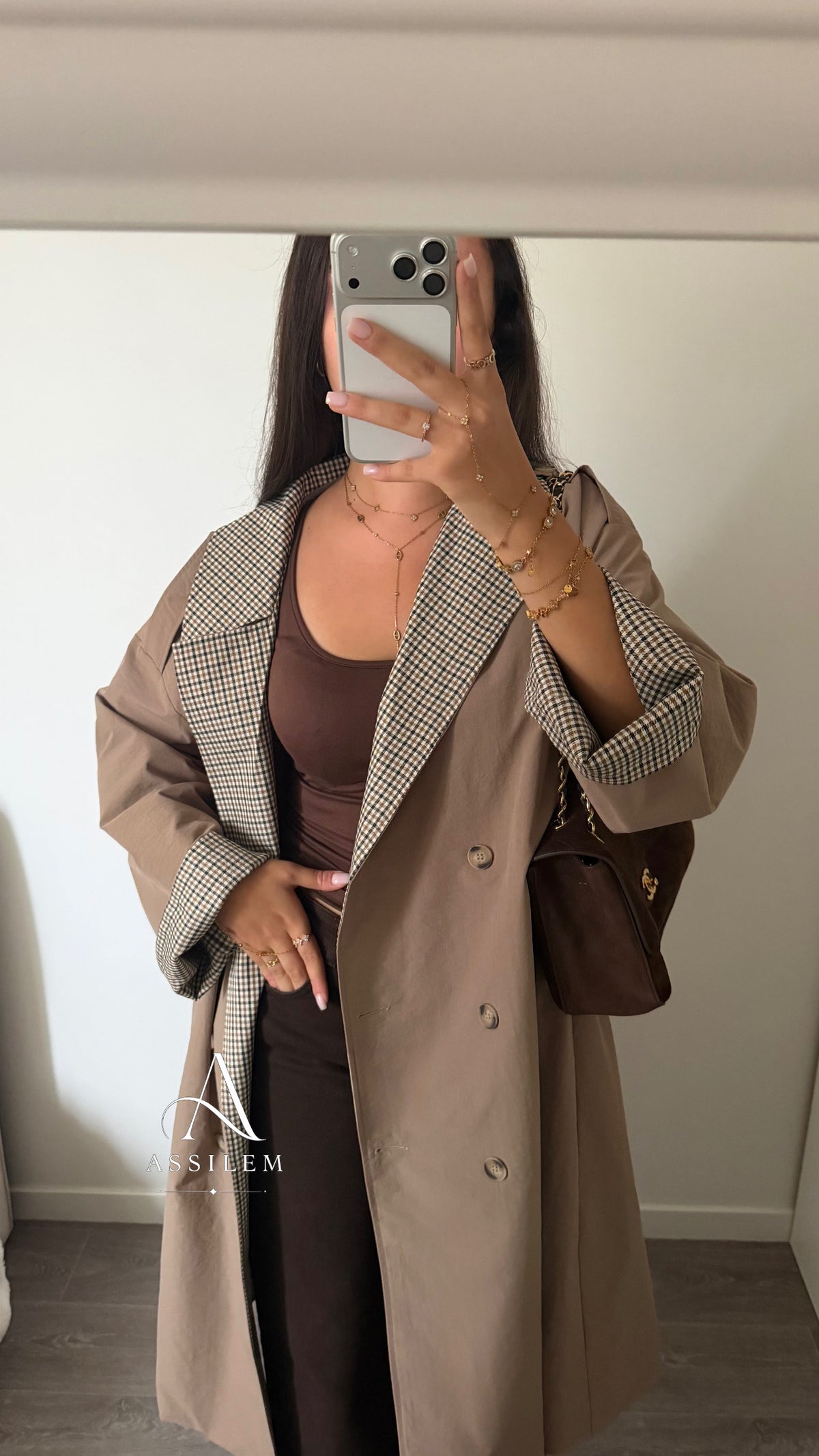 TRENCH CARO - beige