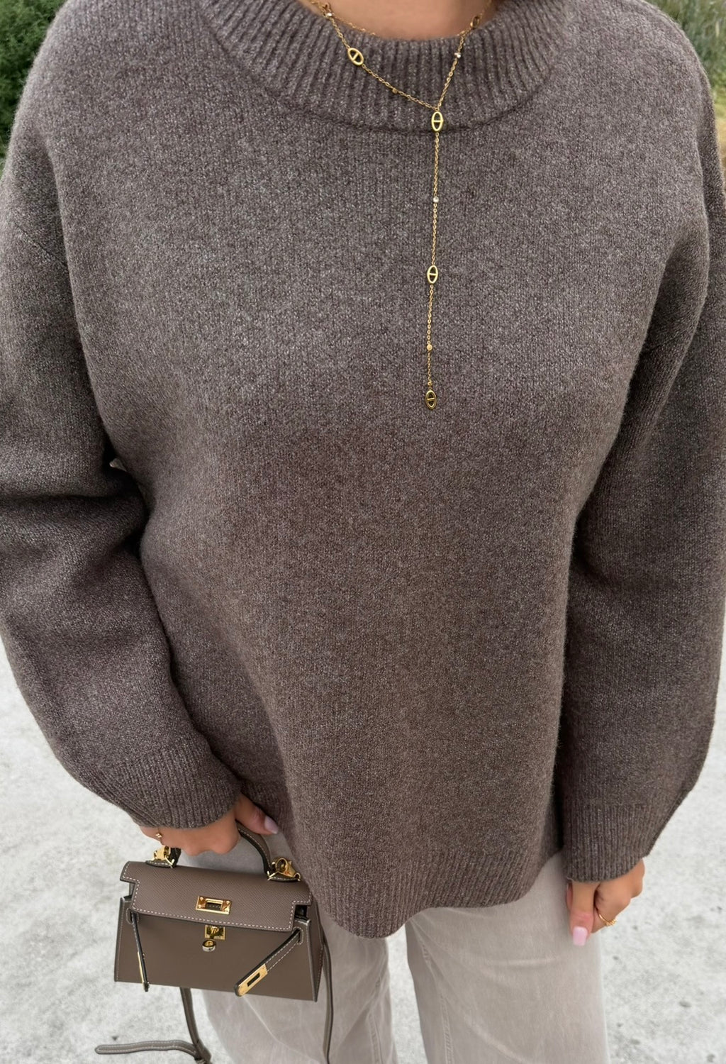 COLLIER LONG - doré